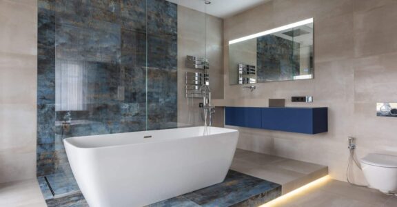 Rénovation de salle de bain à Perpignan par H2eau, expert en aménagement