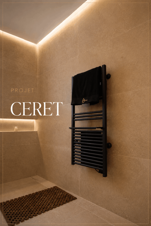 Rénovation de salle de bain avec douche à l’italienne à Céret